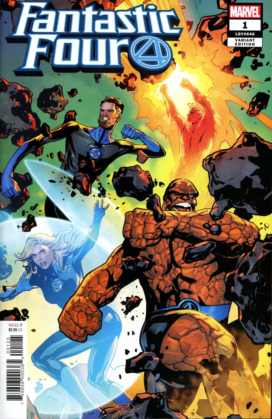 Fantastic Four Vol 6 #1 Cover U Incentive Emanuela Lupacchino Variant Cover