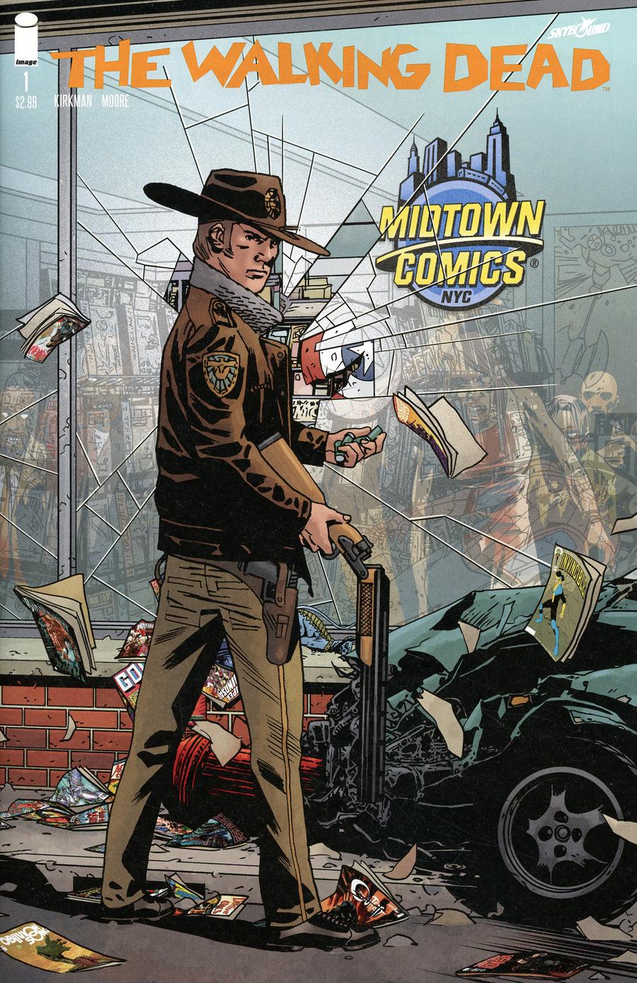 Walking Dead 15th Anniversary Edition #1  Midtown Exclusive Cover