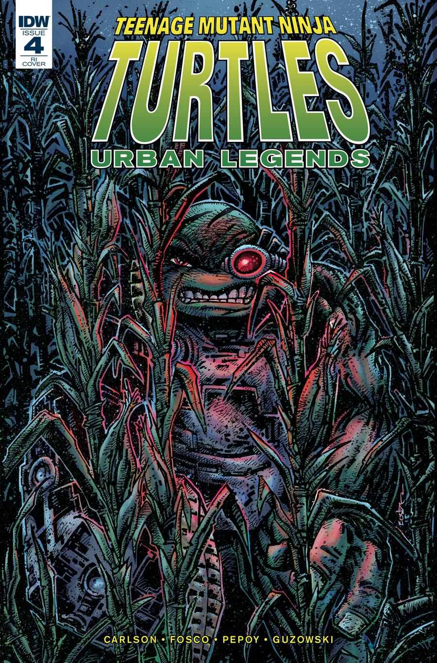 Teenage Mutant Ninja Turtles Urban Legends #4 Cover C Incentive Kevin Eastman Variant Cover