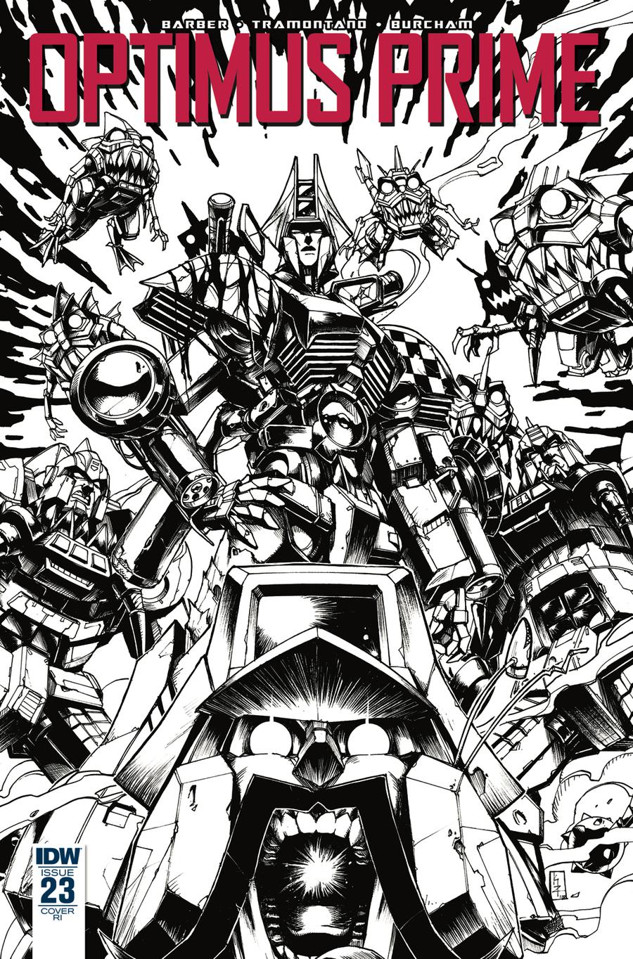 Optimus Prime #23 Cover C Incentive Kei Zama Variant Cover