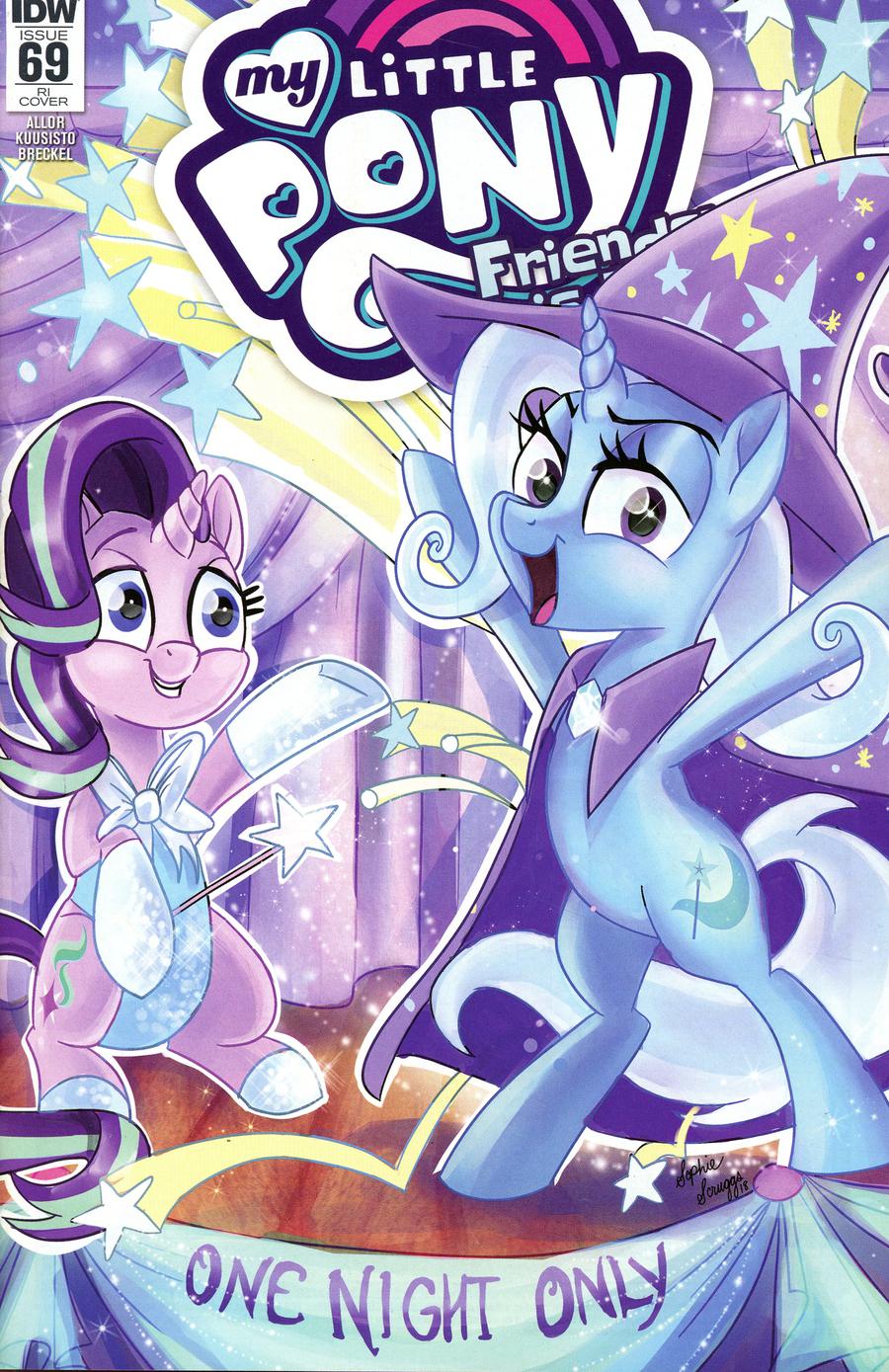 My Little Pony Friendship Is Magic #69 Cover C Incentive Sophie Scruggs Variant Cover