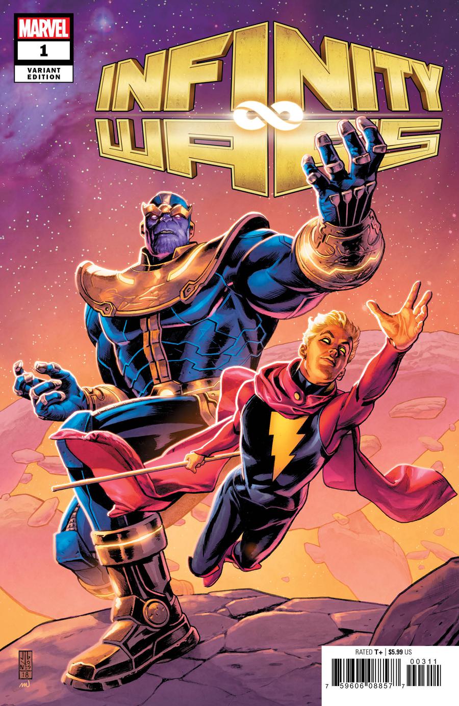 Infinity Wars #1 Cover F Incentive JG Jones Promo Variant Cover