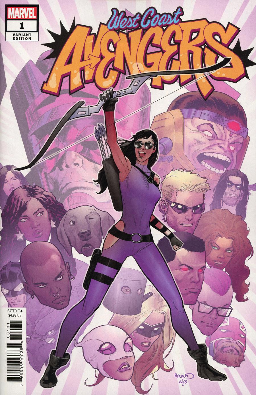 West Coast Avengers Vol 3 #1 Cover C Incentive Paul Renaud Variant Cover
