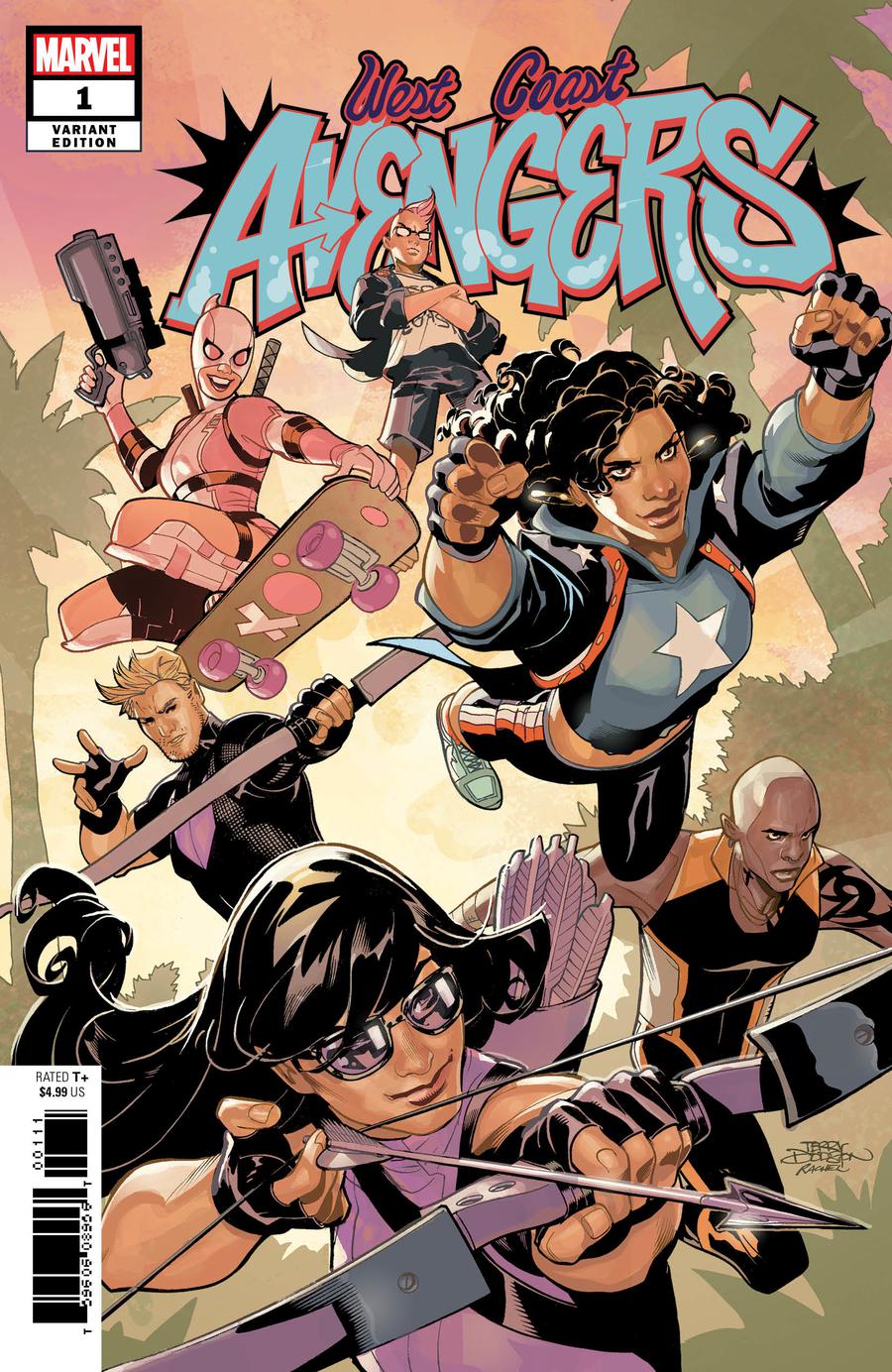 West Coast Avengers Vol 3 #1 Cover E Incentive Terry Dodson Variant Cover