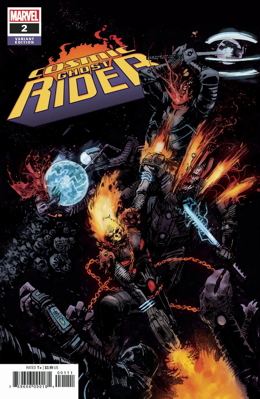 Cosmic Ghost Rider #2 Cover C Incentive Gerardo Zaffino Variant Cover