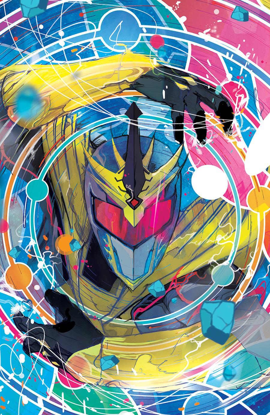 Mighty Morphin Power Rangers Shattered Grid #1 Cover D Incentive Christian Ward Virgin Variant Cover (Shattered Grid Tie-In)