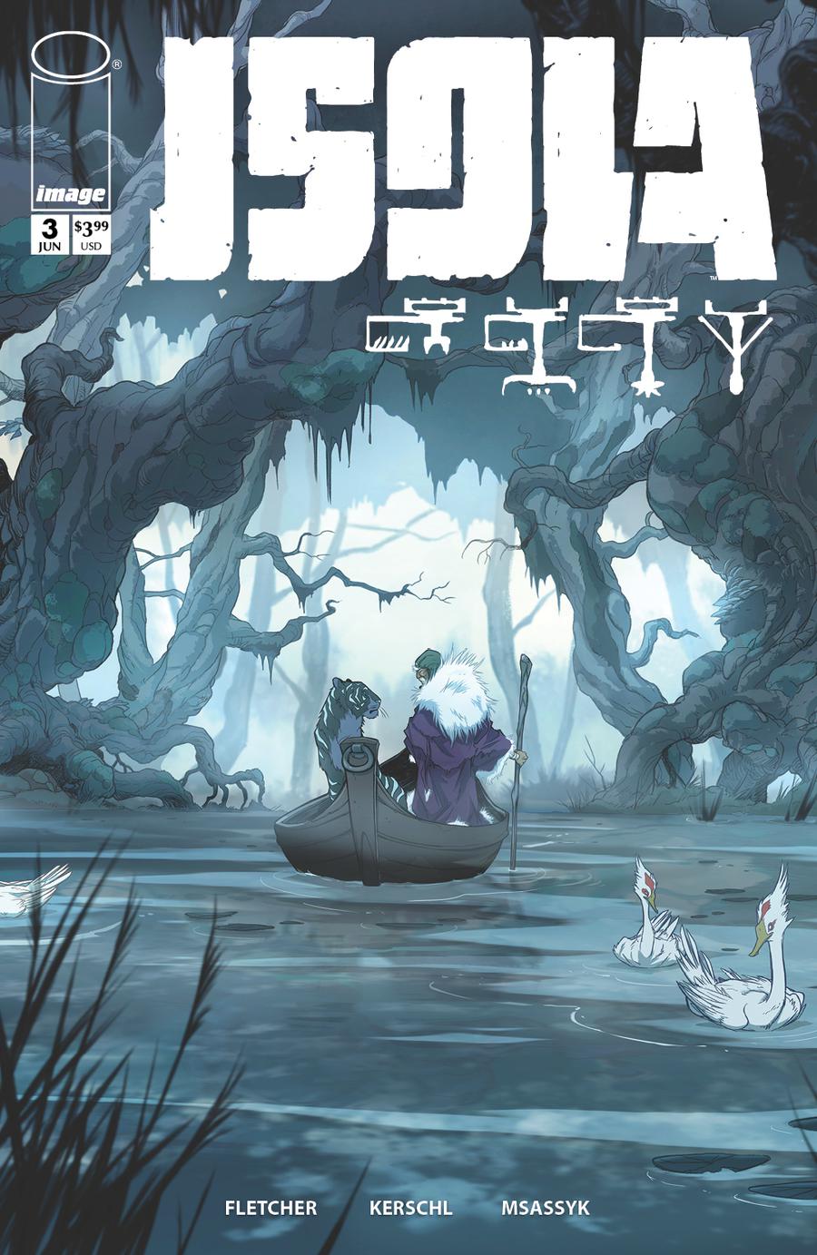 Isola #3 Cover B Variant Karl Kerschl & Msassyk Cover