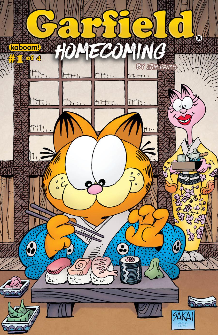 Garfield Homecoming #1 Cover B Variant Stan Sakai Cover