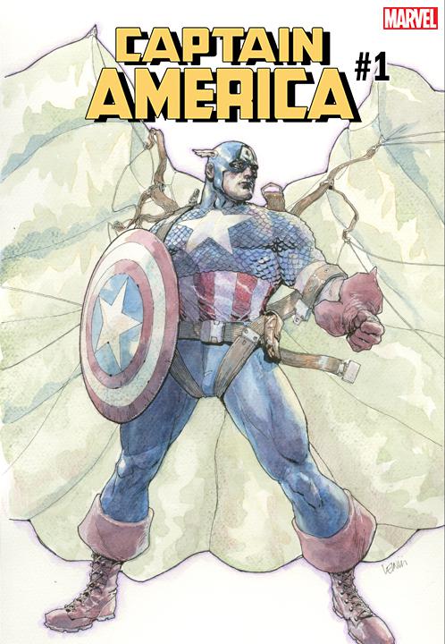 Captain America Vol 9 #1 Cover E Variant Leinil Francis Yu Cover