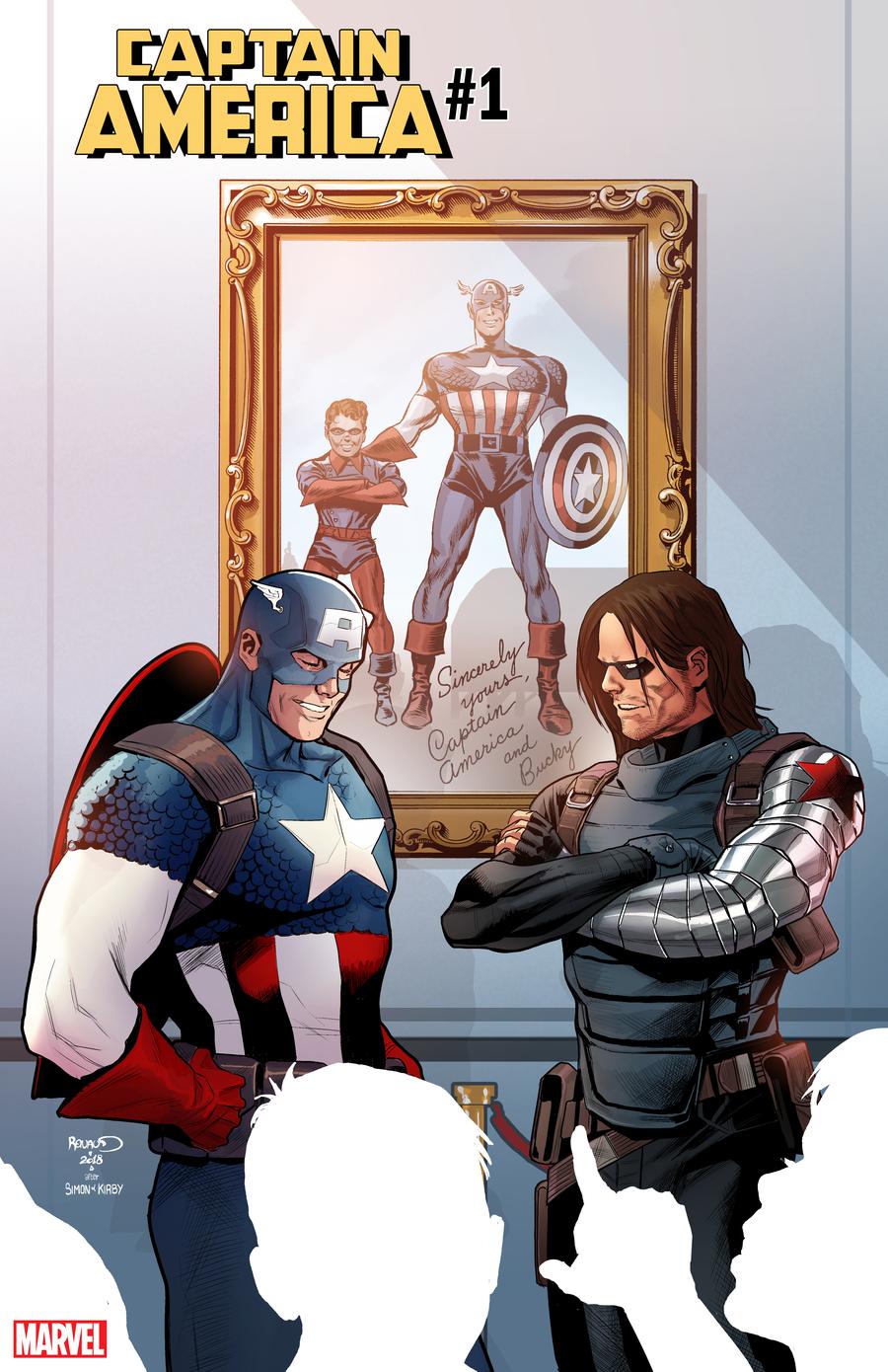 Captain America Vol 9 #1 Cover G Variant Paul Renaud Joe Simon Jack Kirby Cover