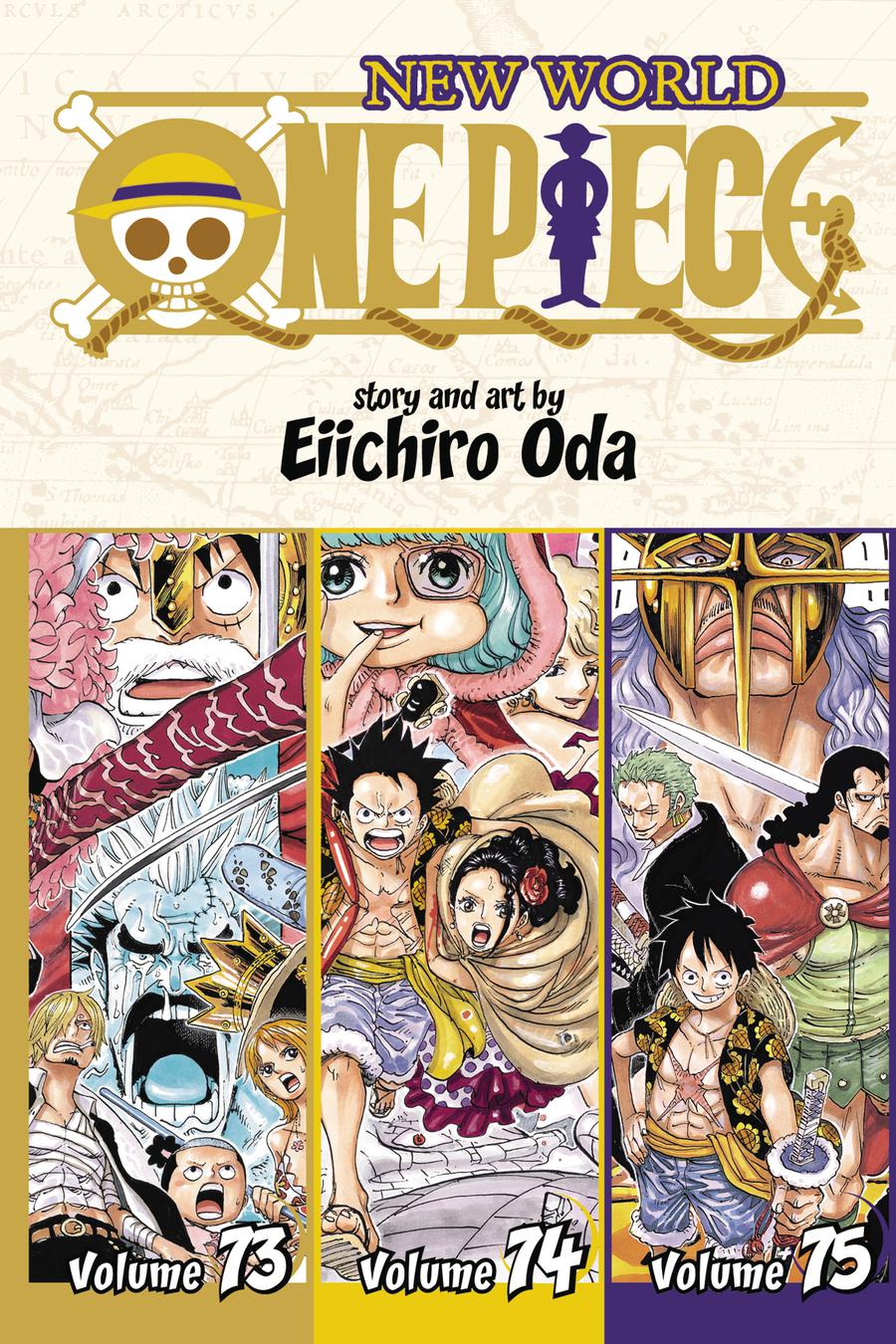 One Piece New World 73-74-75 TP