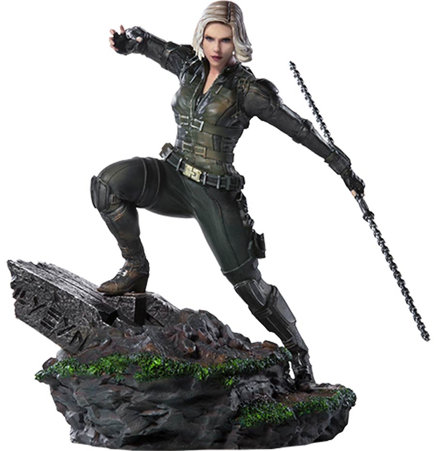 Black Widow Avengers Infinity War Art Scale 1/10 Scale Battle Diorama Series Statue