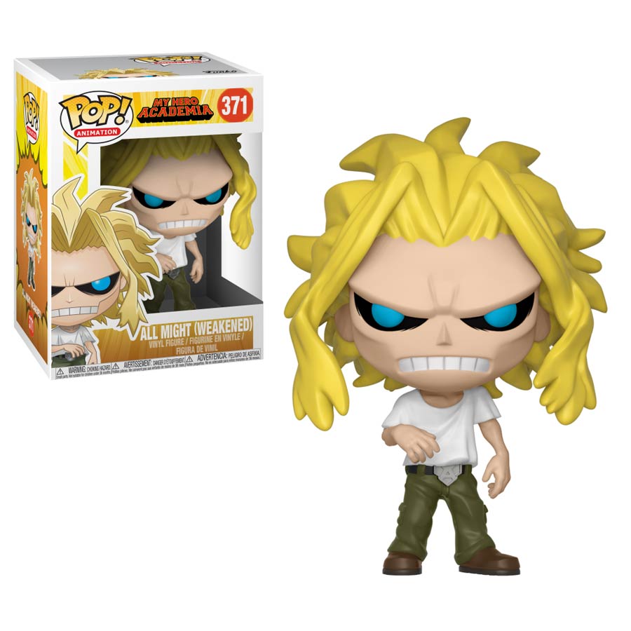 POP Animation 371 My Hero Academia All Might Weakened Vinyl Figure