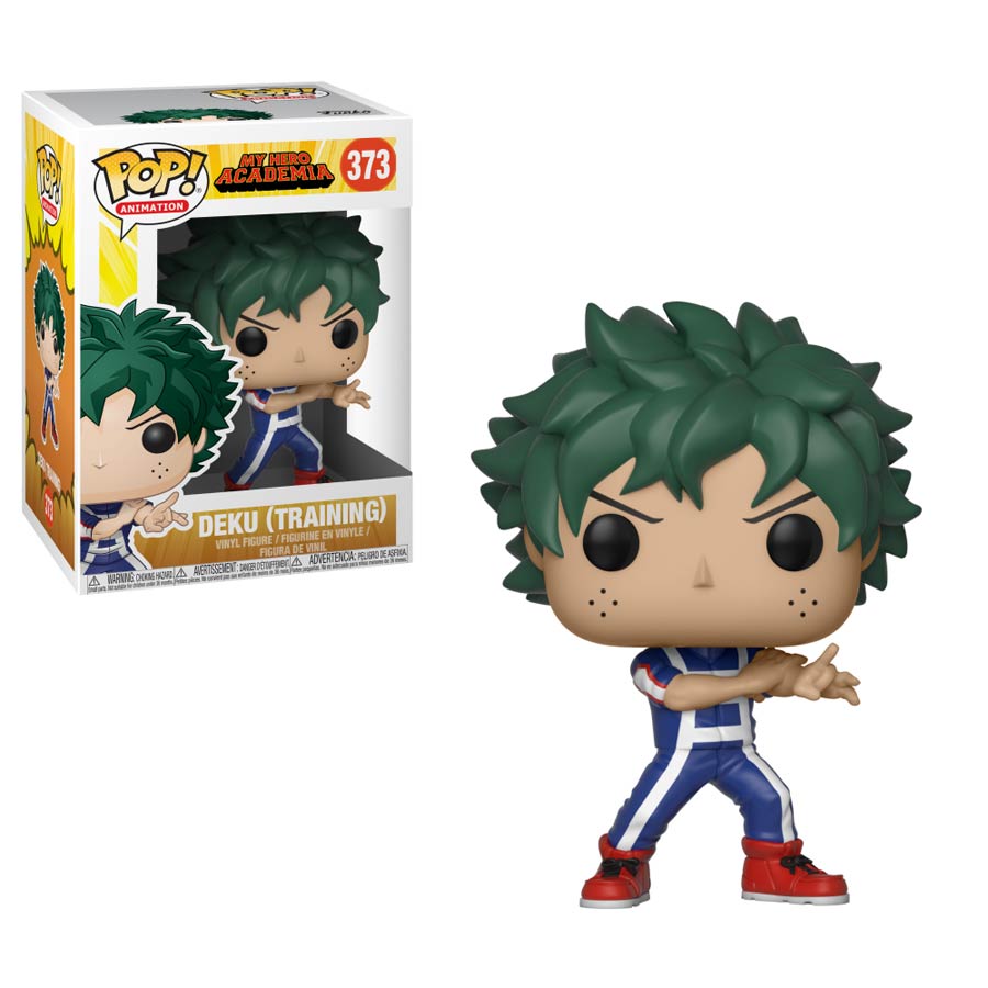 POP Animation 373 My Hero Academia Deku Training Vinyl Figure