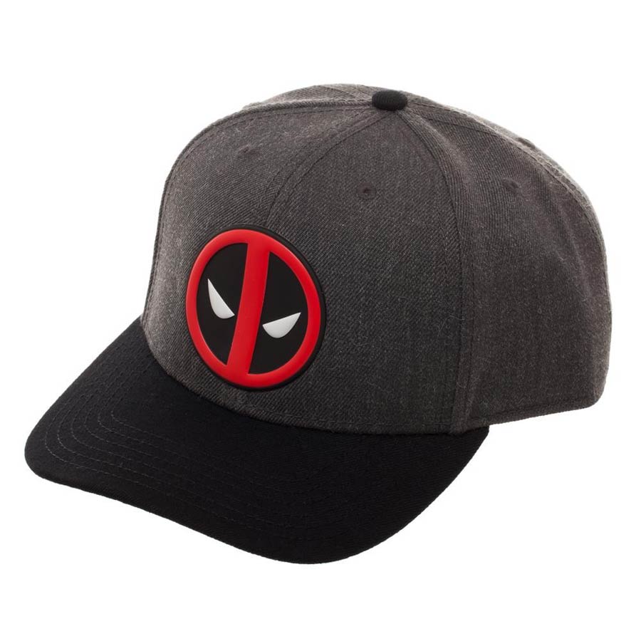 Deadpool Logo Curved Snapback
