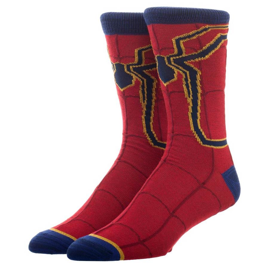 Avengers Infinity War Iron Spider Crew Sock