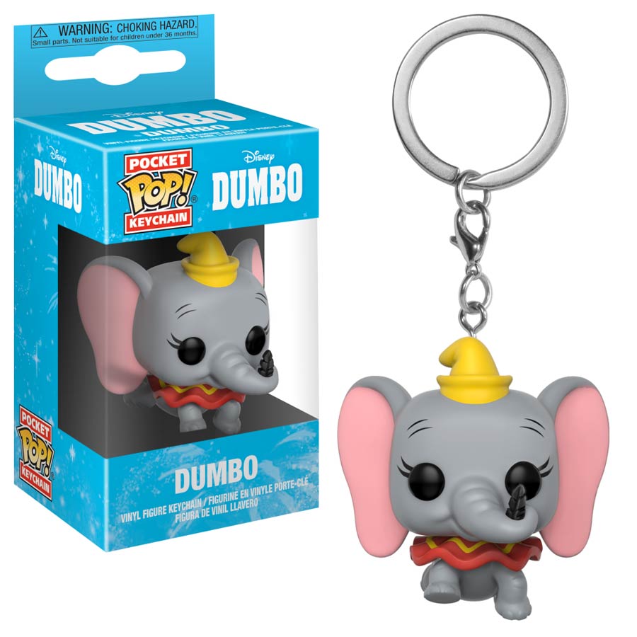 POP Dumbo Vinyl Figure Pocket Keychain