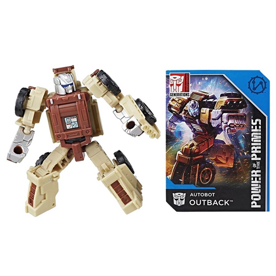 Transformers Power Of The Primes Legends Series Wave 3 Outback Action Figure