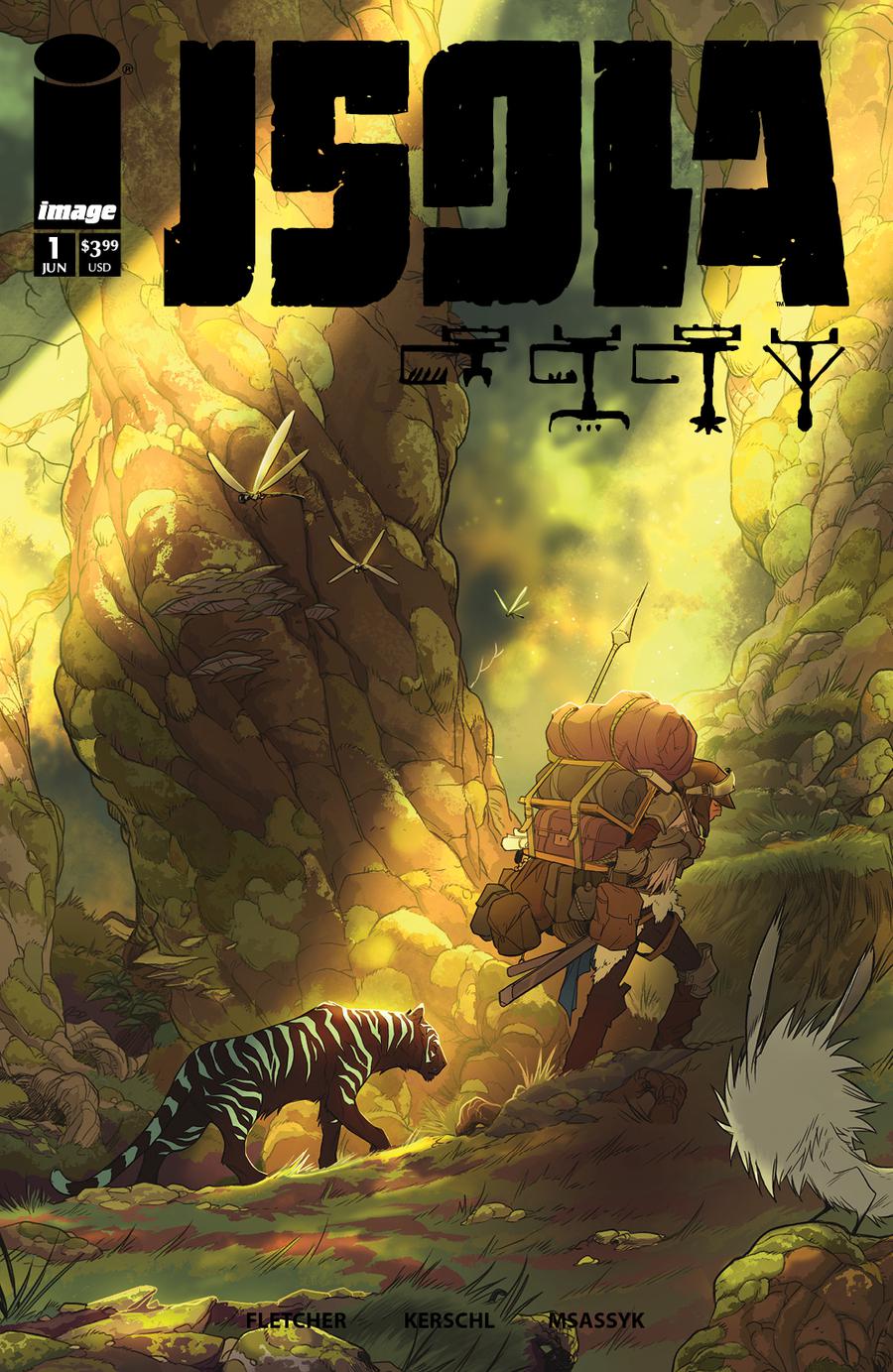 Isola #1 Cover E 3rd Ptg Variant Karl Kerschyl & Msassyk Cover