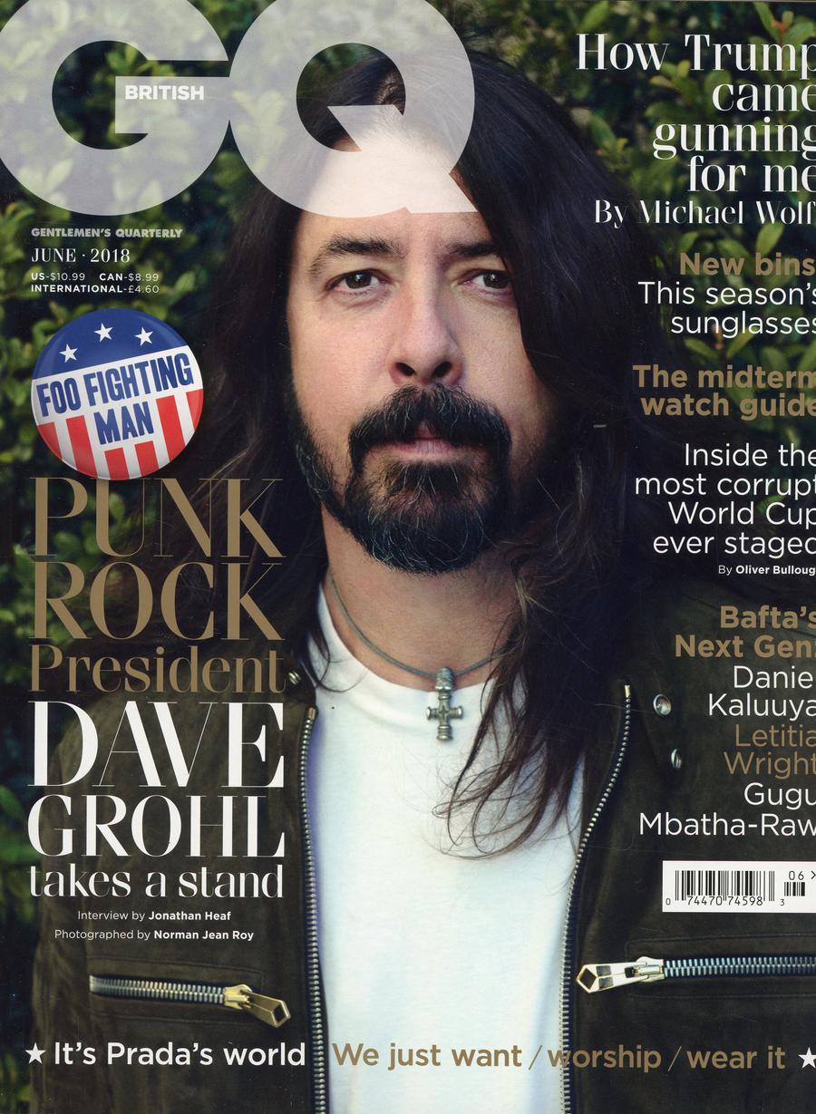 GQ UK June 2018