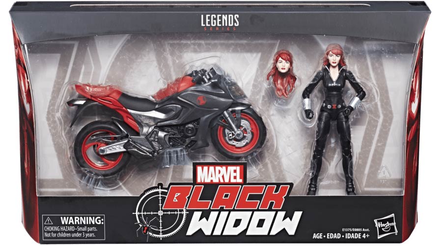Avengers Legends 6-Inch Ultimate Action Figure Assortment 201801 - Black Widow