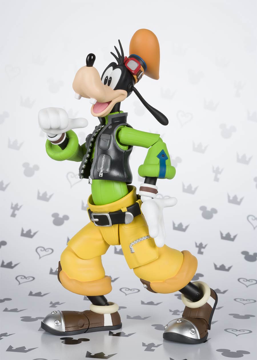 Kingdom Hearts II S. H. Figuarts - Goofy Action Figure