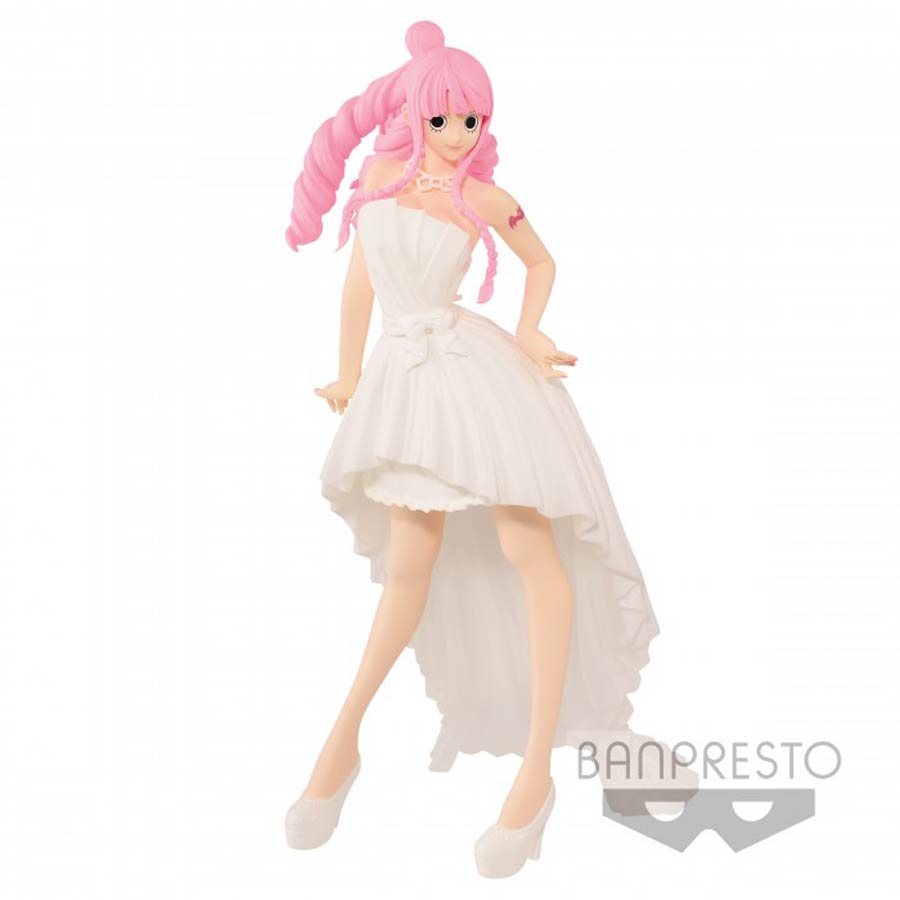 One Piece Lady Edge Wedding - Perhona White Dress Figure