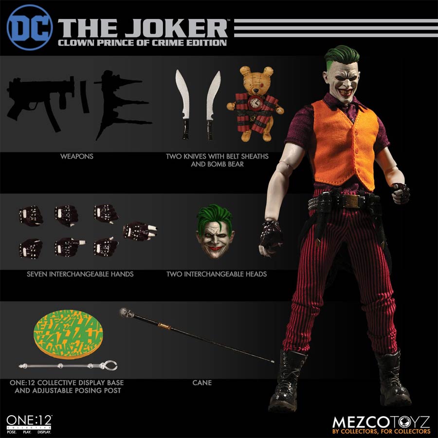 One-12 Collective DC Joker Clown Prince of Crime Edition Action Figure