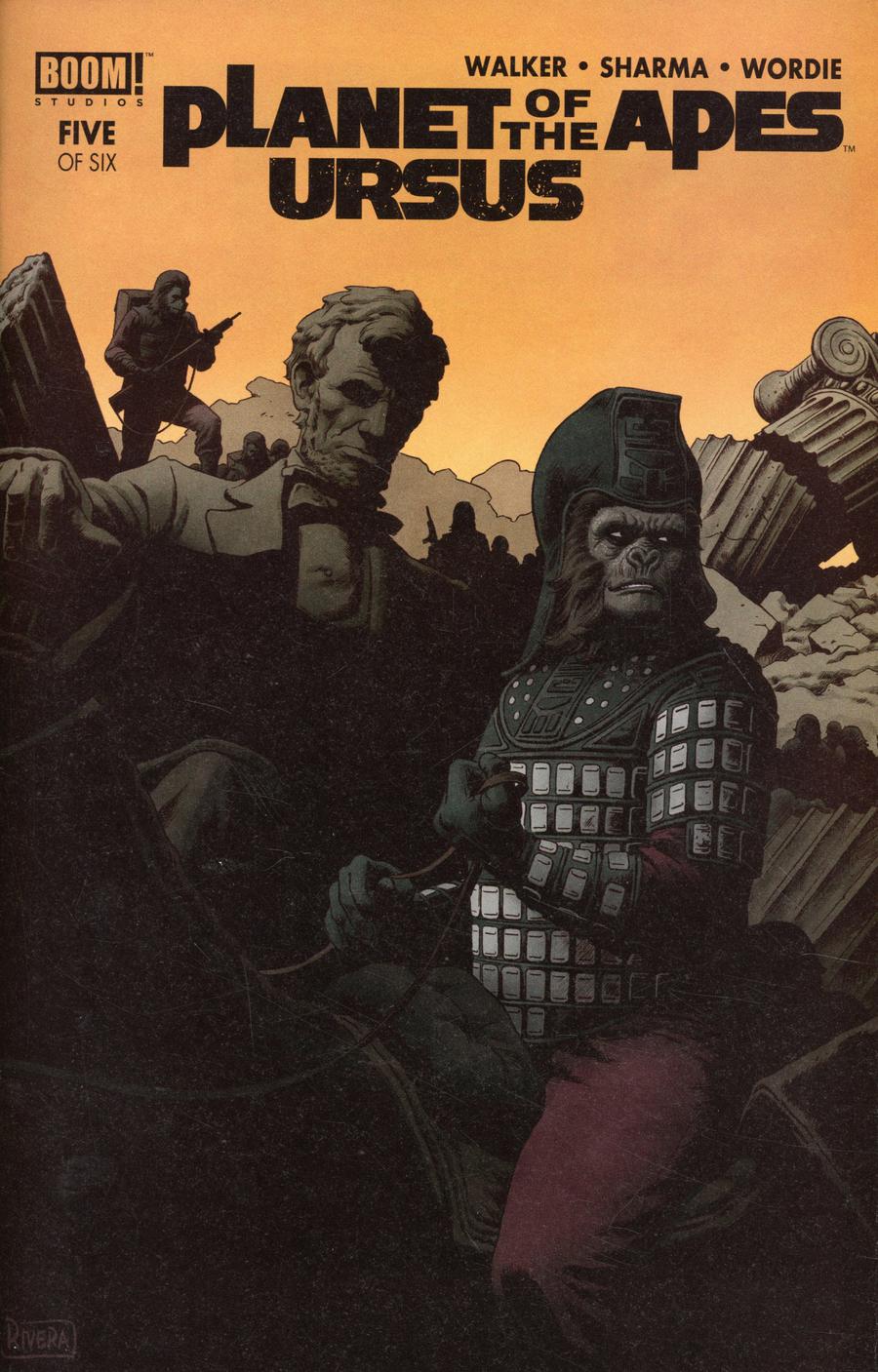 Planet Of The Apes Ursus #5 Cover A Regular Paolo Rivera & Joe Rivera Cover