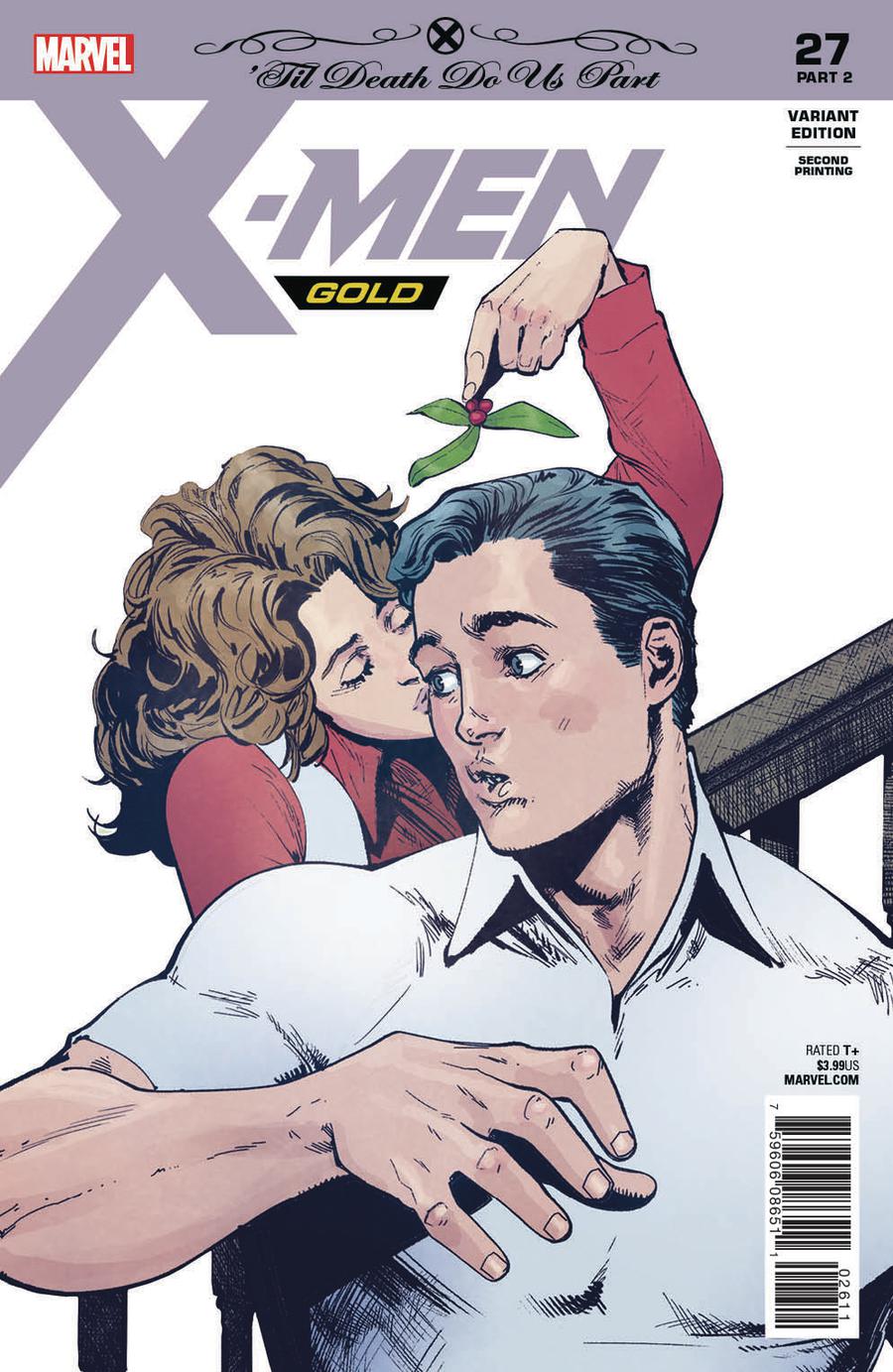 X-Men Gold #27 Cover B 2nd Ptg Variant David Marquez Cover (Til Death Do Us Part Part 2)