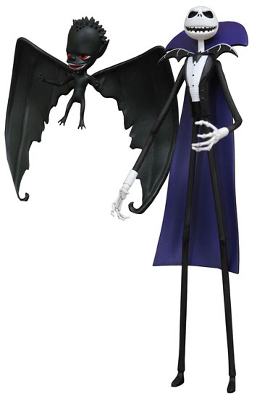 Nightmare Before Christmas Select Series 5 Action Figure - Vampire Jack With Batboy