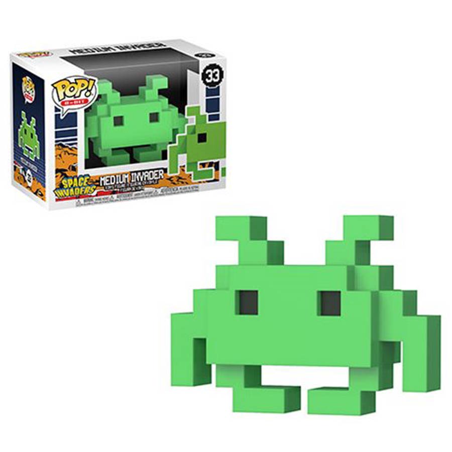 POP 8-bit 33 Retro Series 2 Space Invaders Medium Invader Vinyl Figure