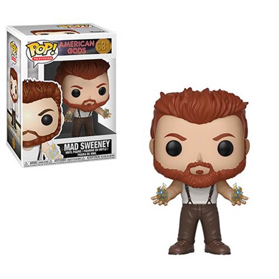 POP Television 681 American Gods Mad Sweeney Vinyl Figure