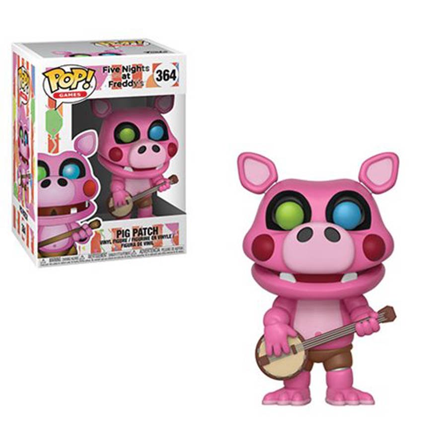 POP Games 364 Five Nights At Freddys Pizza Sim Pigpatch Vinyl Figure