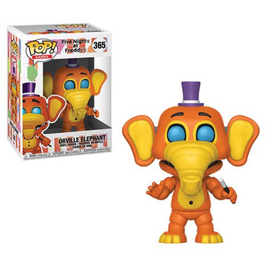 POP Games 365 Five Nights At Freddys Pizza Sim Orville Elephant Vinyl Figure