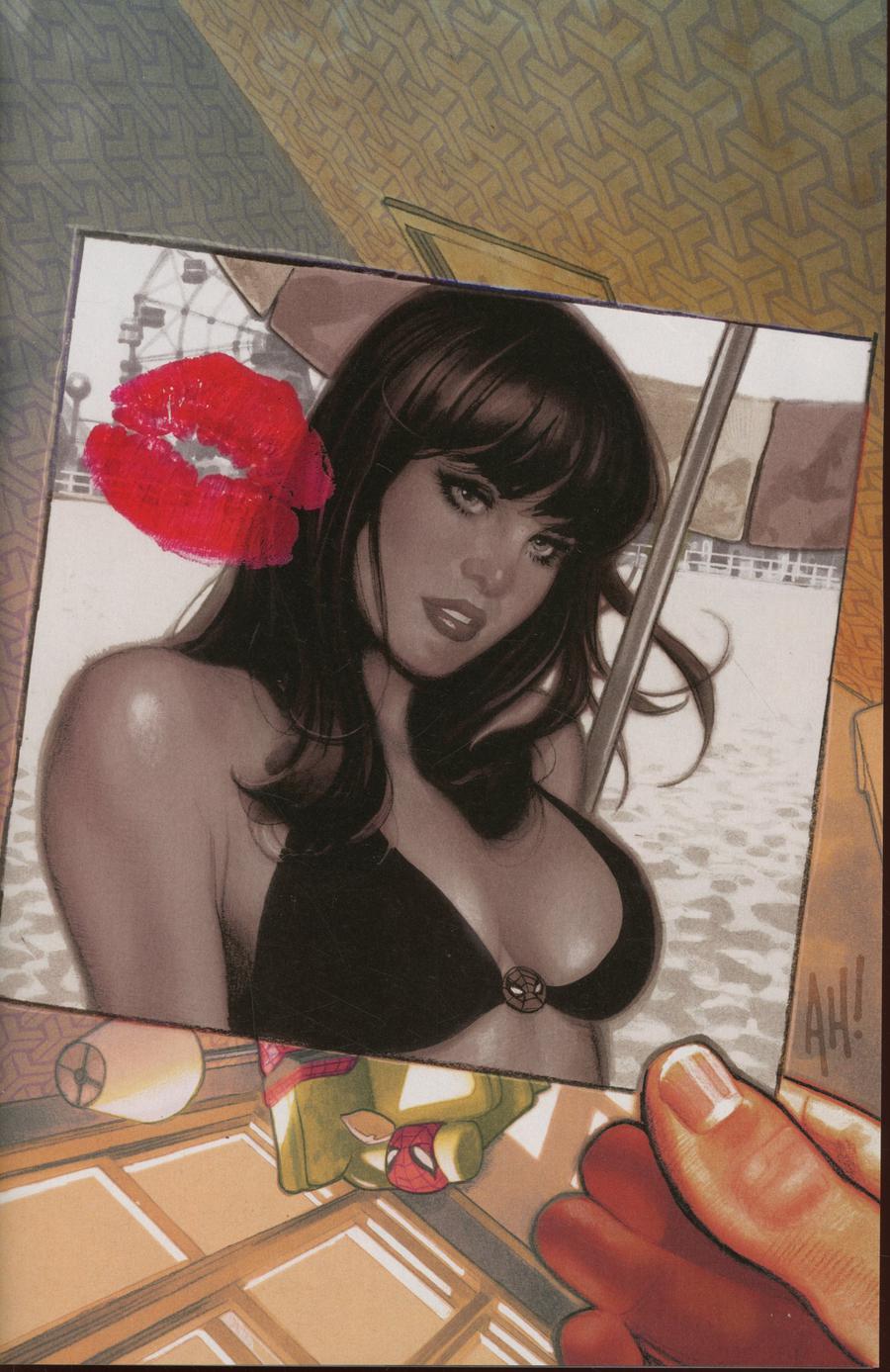 Amazing Spider-Man Vol 4 #800 Cover Y Comic Sketch Art Exclusive Adam Hughes Fade Virgin Variant Cover