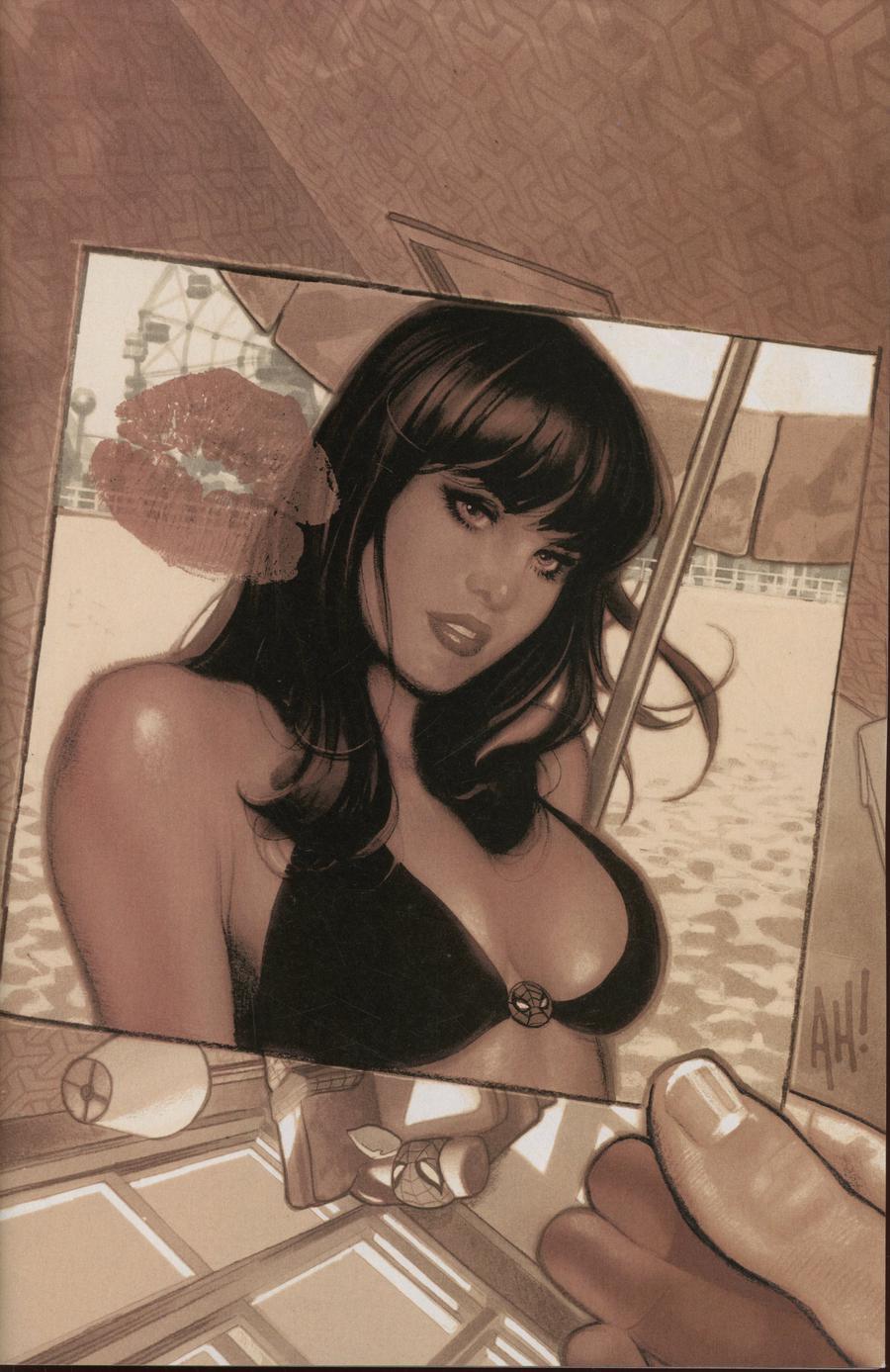 Amazing Spider-Man Vol 4 #800 Cover Z Comic Sketch Art Exclusive Adam Hughes Sepia Virgin Variant Cover