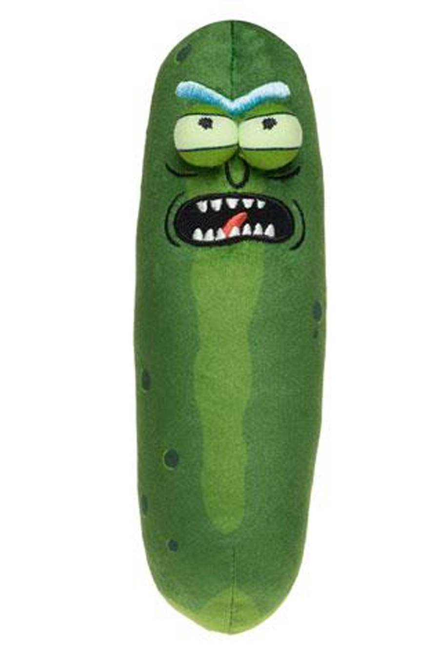 Rick And Morty Pickle Rick 7-inch Galactic Plushie - Annoyed