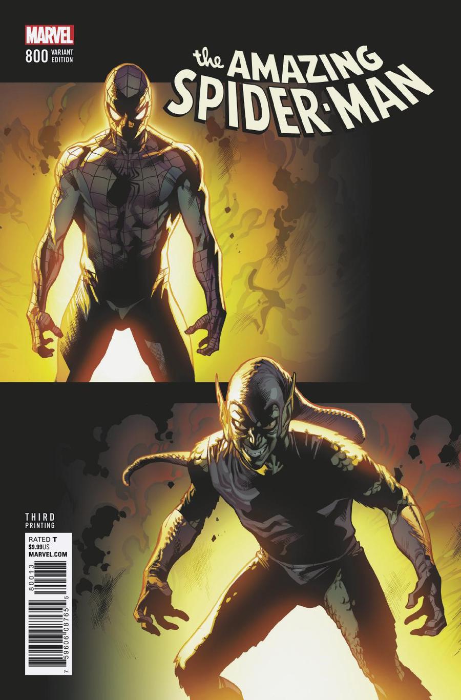 Amazing Spider-Man Vol 4 #800 Cover Z-B 3rd Ptg Variant Stuart Immonen Cover