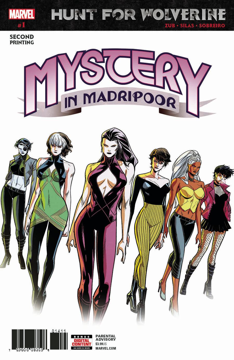 Hunt For Wolverine Mystery In Madripoor #1 Cover D 2nd Ptg Variant Thony Silas Cover