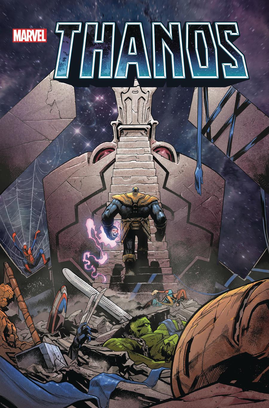Thanos Wins By Donny Cates TP Direct Market Geoff Shaw Variant Cover