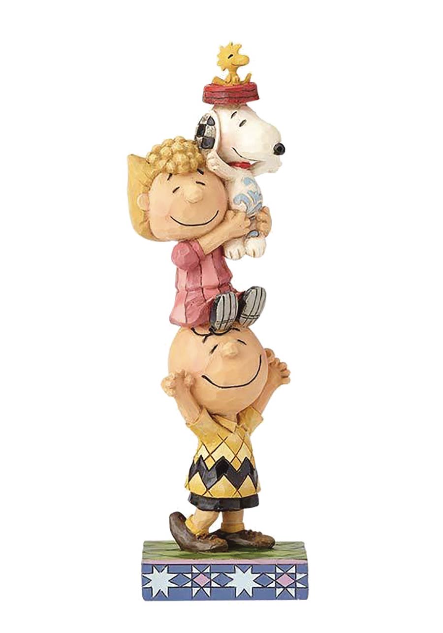 Peanuts Stacked Characters Figurine