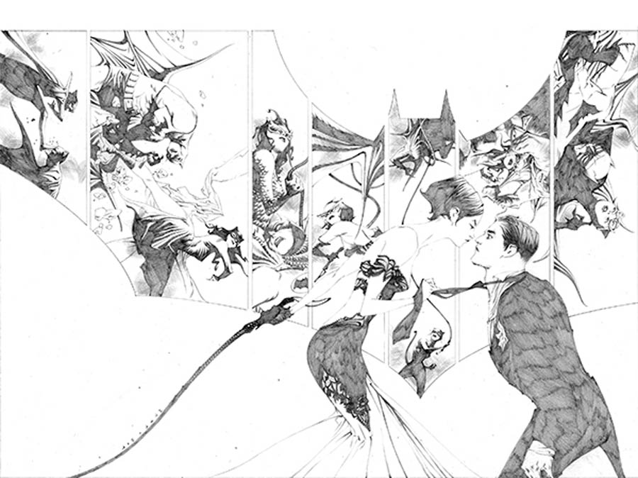 Batman Vol 3 #50 Cover L DF Exclusive Jae Lee Pencil Variant Cover