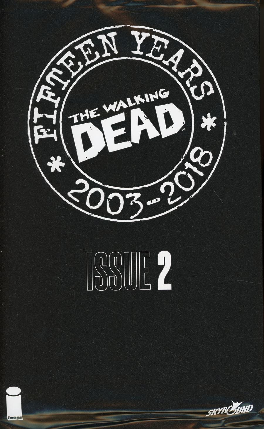 Walking Dead 15th Anniversary Blind Bag Edition #2 Cover A Chris Samnee Cover With Polybag