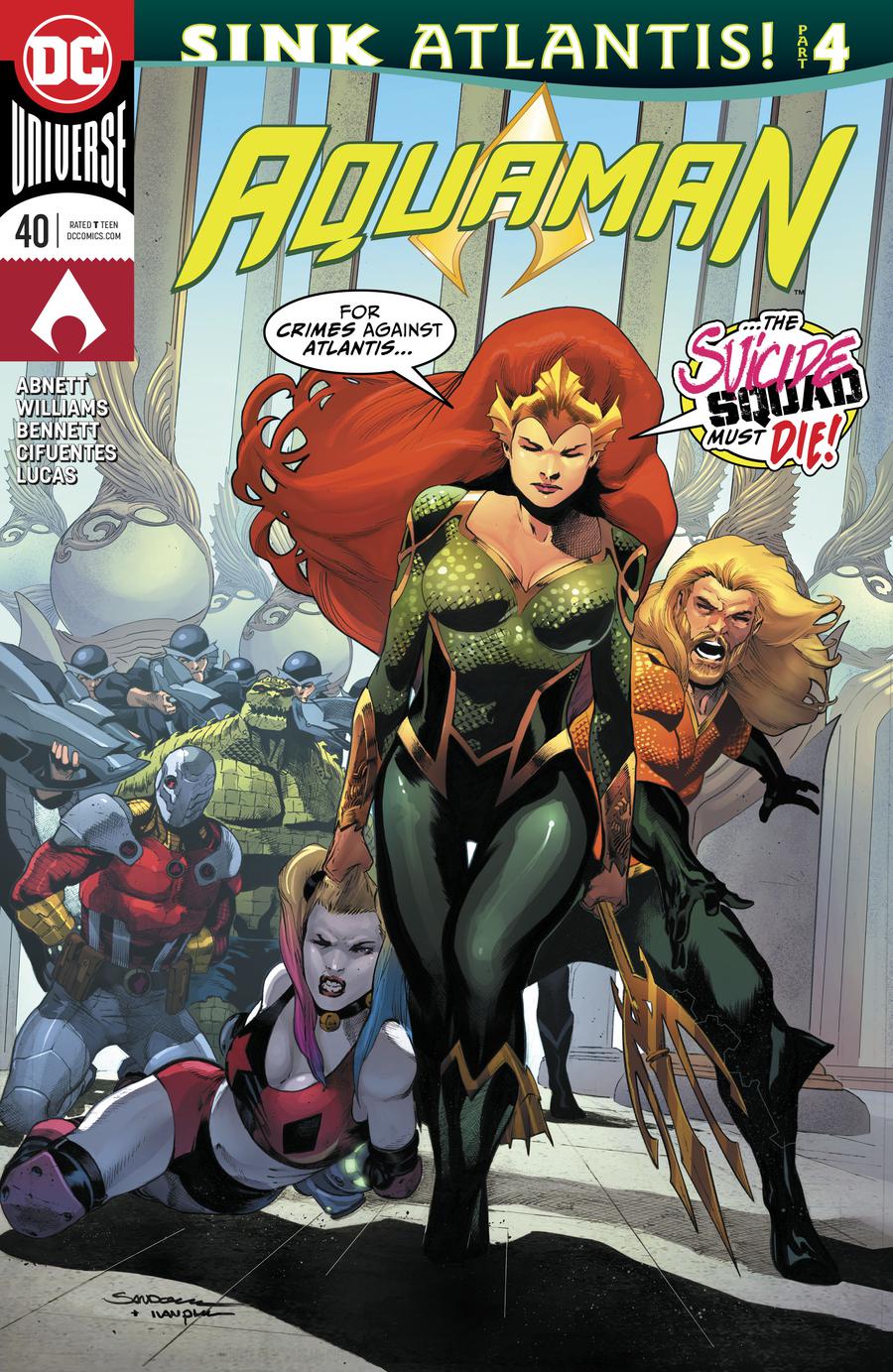 Aquaman Vol 6 #40 Cover A Regular Rafa Sandoval Cover (Sink Atlantis Part 4)