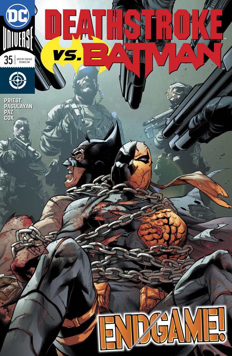 Deathstroke Vol 4 #35 Cover A Regular Robson Rocha & Daniel Henriques Cover