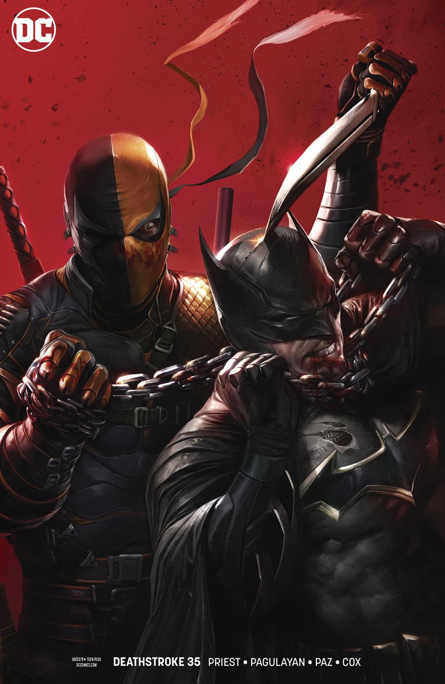 Deathstroke Vol 4 #35 Cover B Variant Francesco Mattina Cover