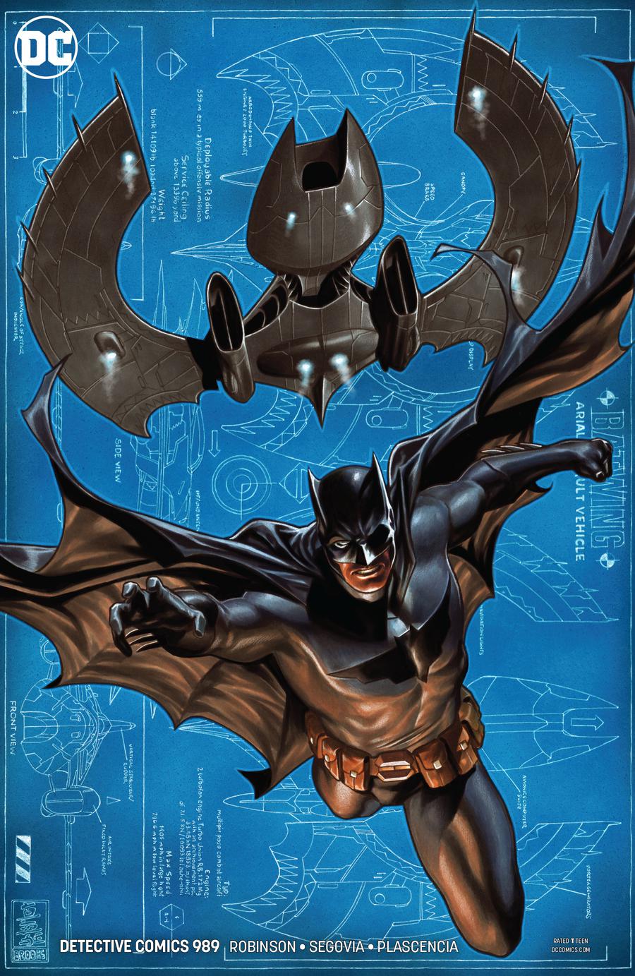 Detective Comics Vol 2 #989 Cover B Variant Mark Brooks Cover