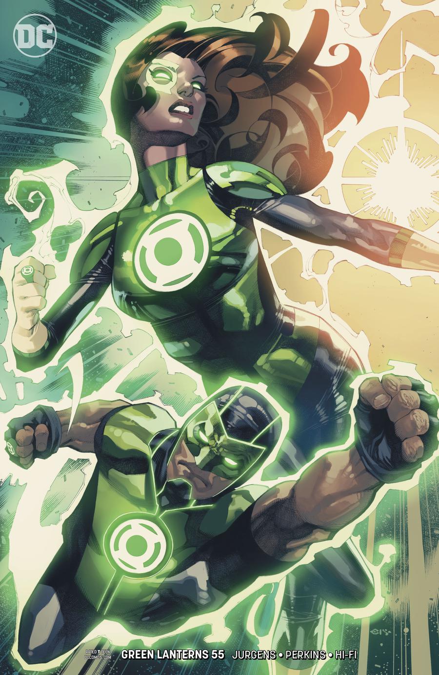 Green Lanterns #55 Cover B Variant Chris Stevens Cover