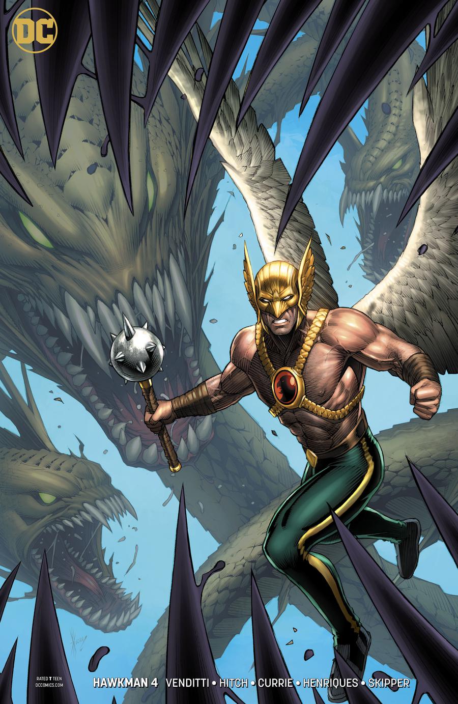 Hawkman Vol 5 #4 Cover B Variant Dale Keown Cover